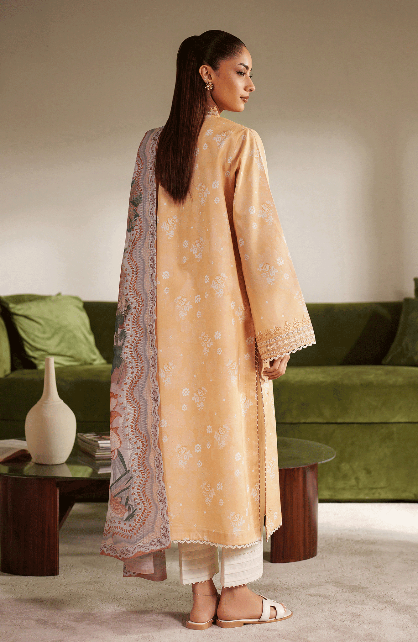 Seran | Ilara Cambric | SOLARIA - Pakistani Designer Dress - by Seran - Type : Ladies Clothes - 100% Original at Saira Sultan