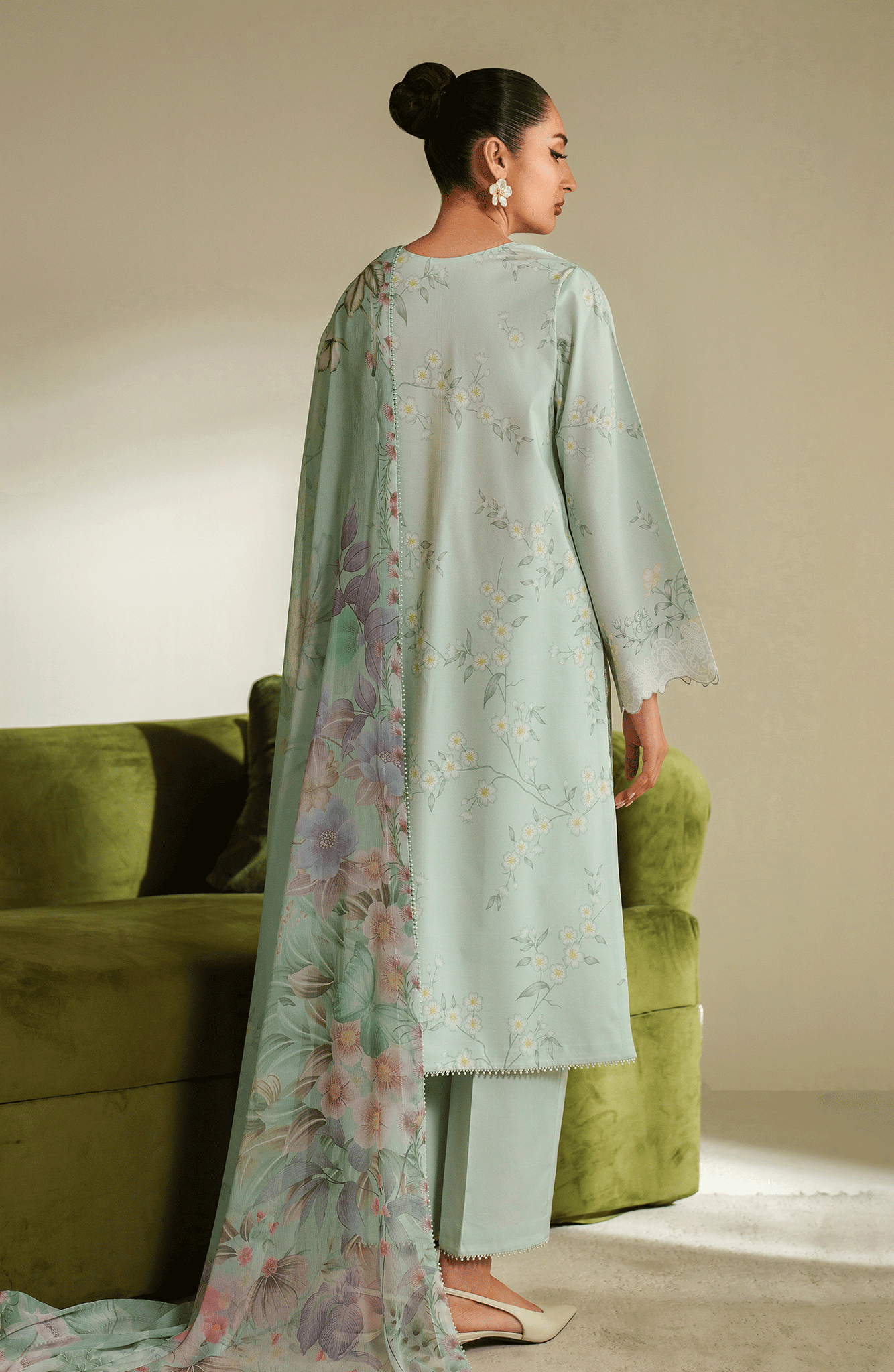 Seran | Ilara Cambric | SERENE - Pakistani Designer Dress - by Seran - Type : Ladies Clothes - 100% Original at Saira Sultan