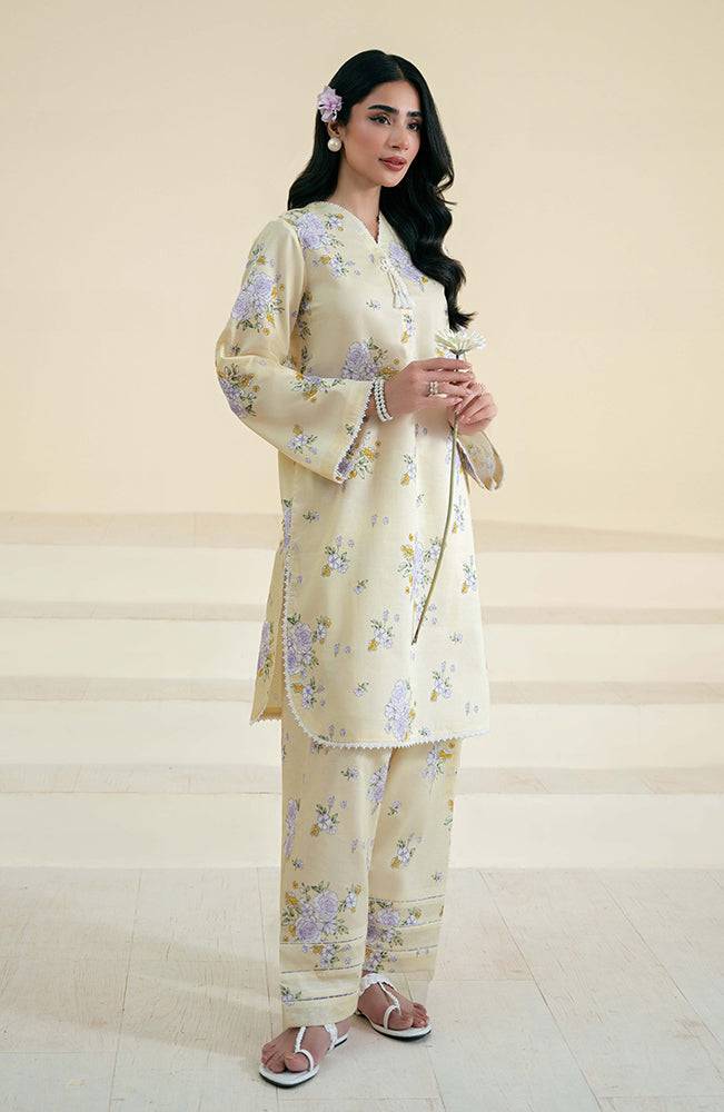 Seran | Daffodils Lawn 24 | Albie - Pakistani Designer Dress - by Seran | Type: Casuals - 100% Original at Saira Sultan