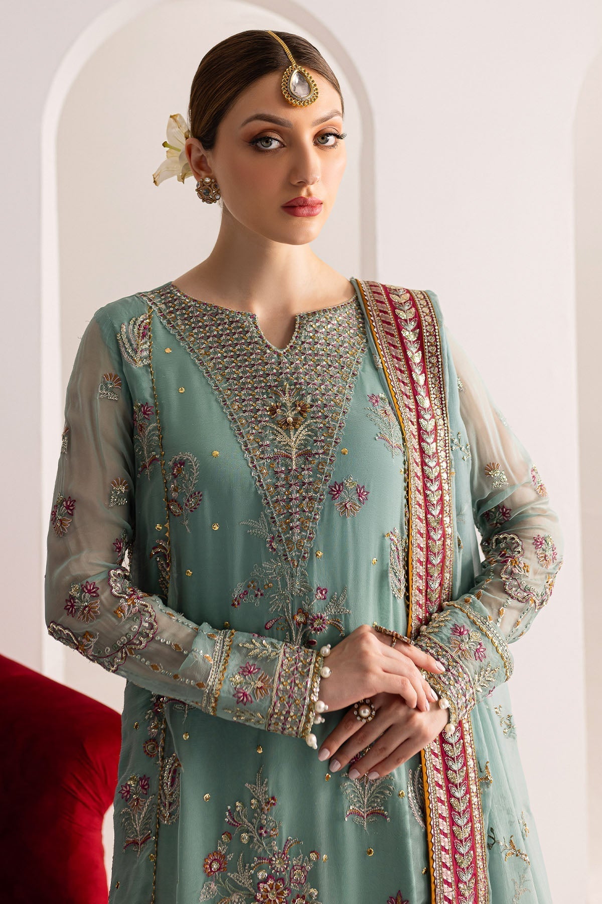 Nureh | Fancy Formals | NP-512 - Pakistani Designer Dress - by Nureh | Type: Formal - 100% Original at Saira Sultan