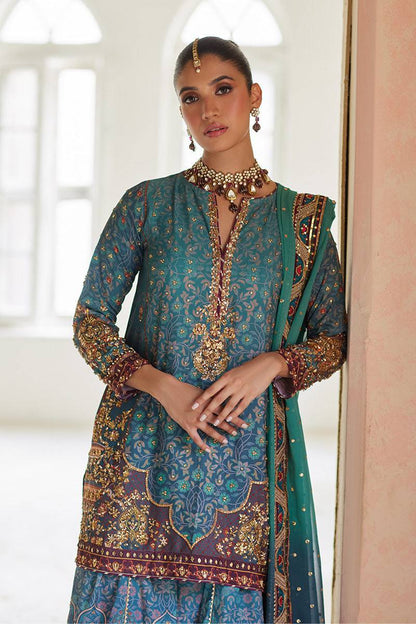 Mina Hassan | Formal Dholki Collection | Leela - Pakistani Designer Dress - by Mina Hassan | Type: Ladies Clothes - 100% Original at Saira Sultan