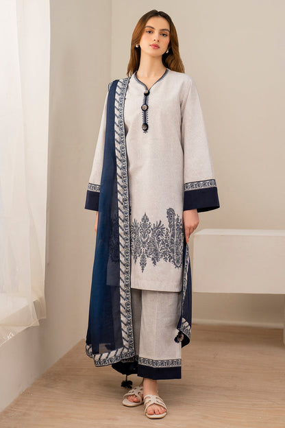 Jazmin | Summer Lawn 25 | USE-9133 XS White Lawn