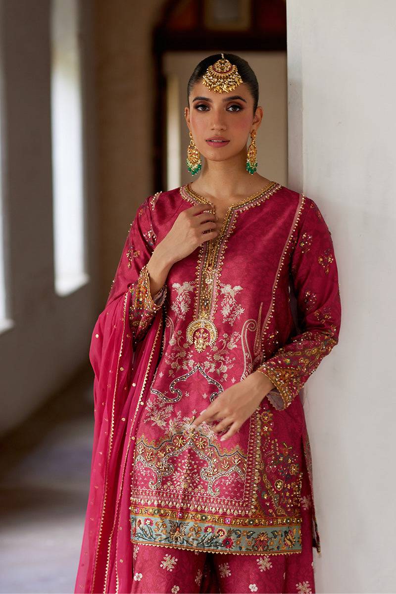 Mina Hassan | Formal Dholki Collection | Abeeha - Pakistani Designer Dress - by Mina Hassan | Type: Ladies Clothes - 100% Original at Saira Sultan