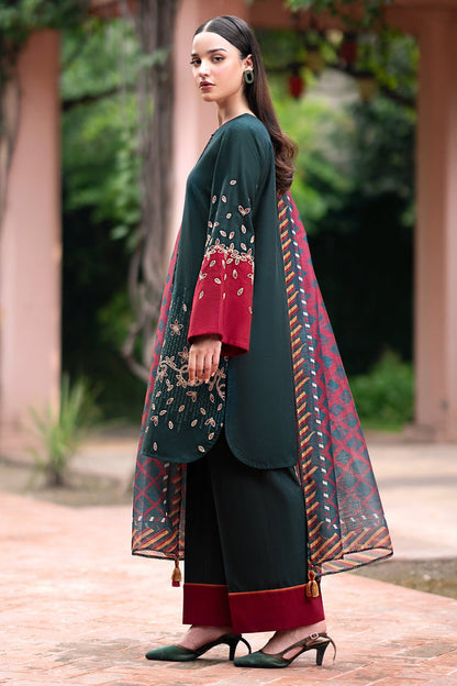 Jazmin | Winter Edition 24 | KHADDAR UW-0071 - Pakistani Designer Dress - by Jazmin | Type: Luxury - 100% Original at Saira Sultan