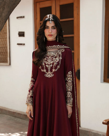 Faiza Saqlain | Mehermah Luxe Formals | Norine - Pakistani Designer Dress - by Faiza Saqlain | Type: Formal - 100% Original at Saira Sultan