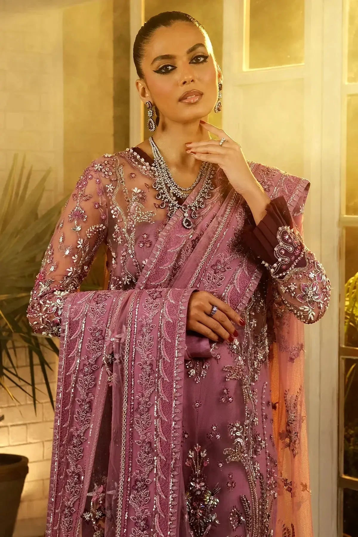 Mina Kashif | Kahani Luxury Formals 23 | Barin - Pakistani Designer Dress - by Mina Kashif | Type: Formal - 100% Original at Saira Sultan