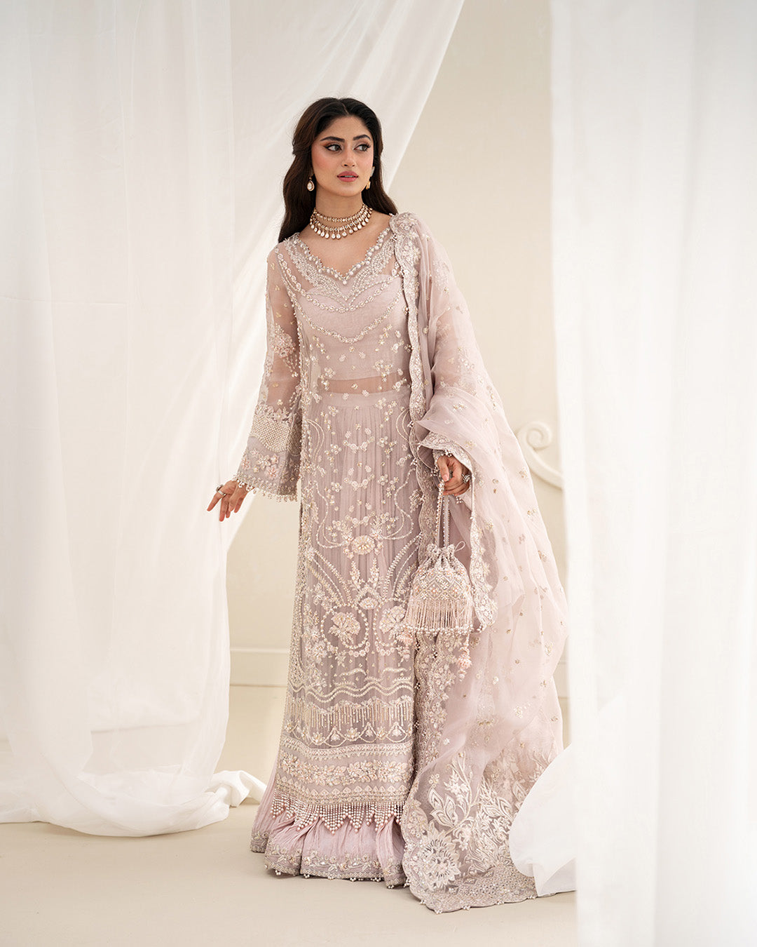Faiza Saqlain | Rua Wedding Formals | Ela by Faiza Saqlain - Designer Dress  - Type : Ladies Clothes - Available at Saira Sultan - 100% Original 