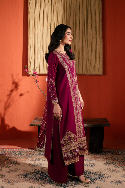 Neeshay | Raw Silk | RTW-RS-01 - Pakistani Designer Dress - by Neeshay - Type : Ladies Clothes - 100% Original at Saira Sultan