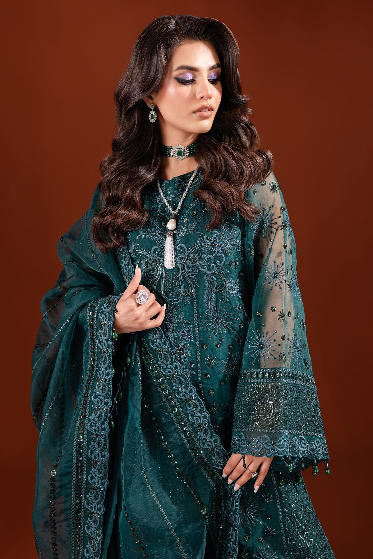 Nureh | Fancy Formals | NP-472 - Pakistani Designer Dress - by Nureh | Type: Formal - 100% Original at Saira Sultan