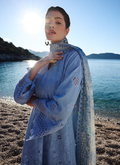 Image | Lawnkari 25 | Esme M Blue Cotton Lawn