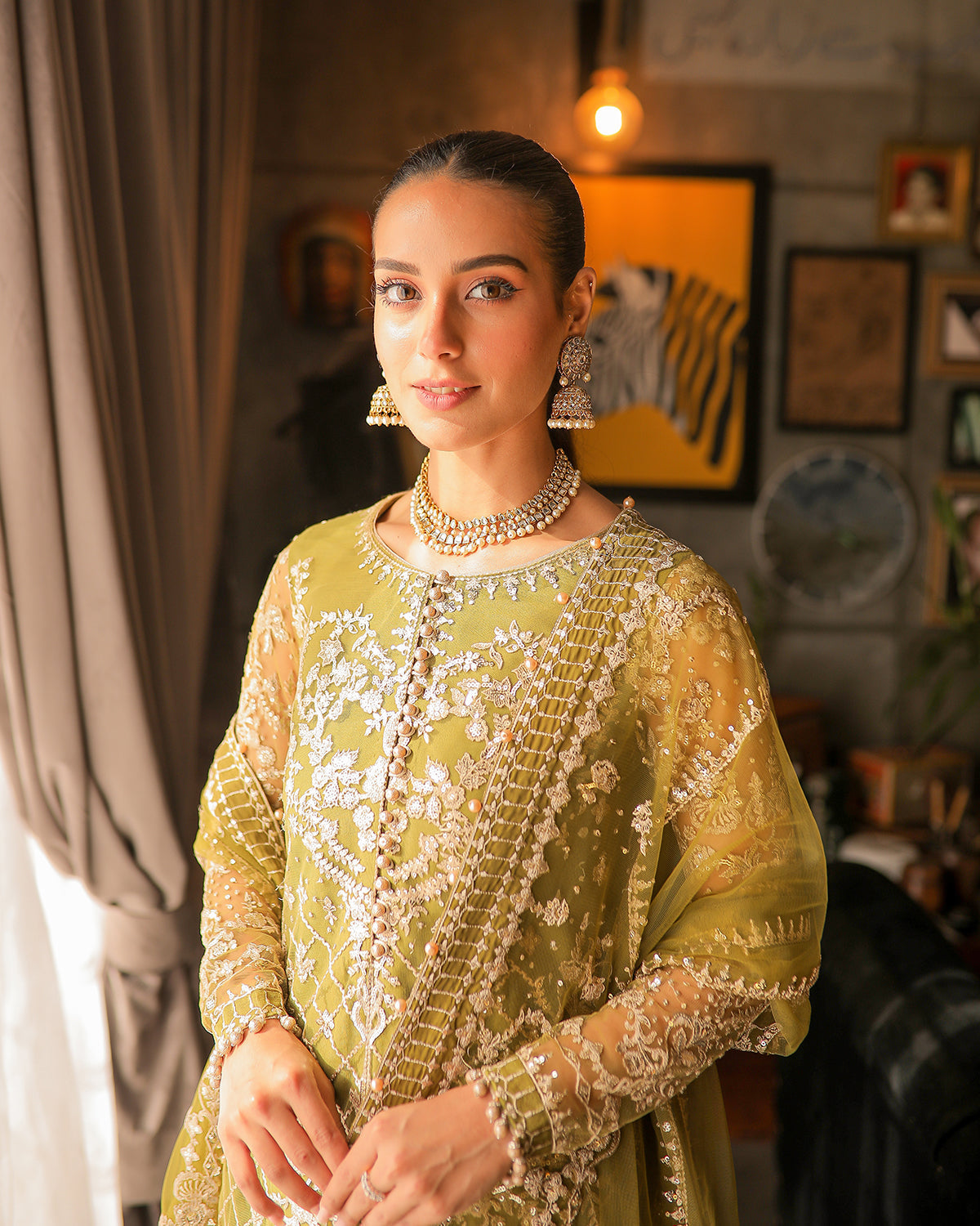 Faiza Saqlain | Nira Festive | Rozhin - Pakistani Designer Dress - by Faiza Saqlain | Type: Bridal - 100% Original at Saira Sultan