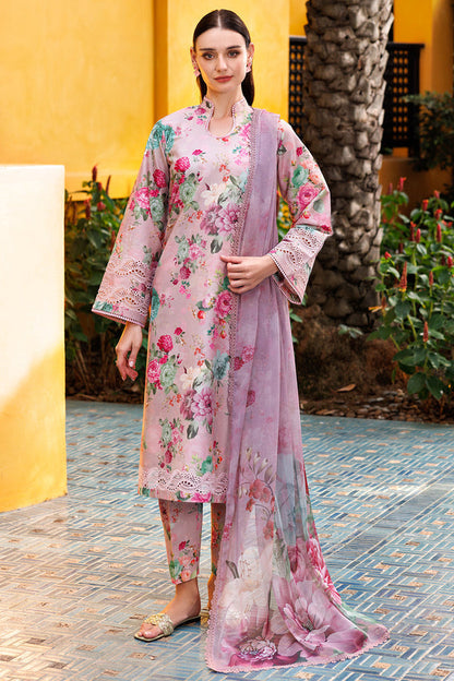 Farasha | Printed Essentials | Spring Muse XS Pink Lawn