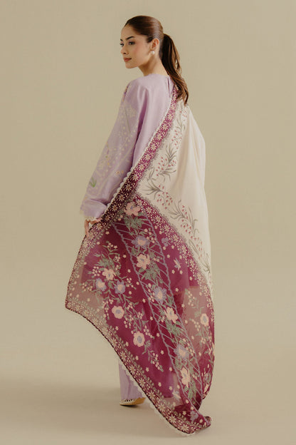 Zara Shahjahan | Coco Lawn 25 | Nyssa-10B S Soft Lilac Lawn