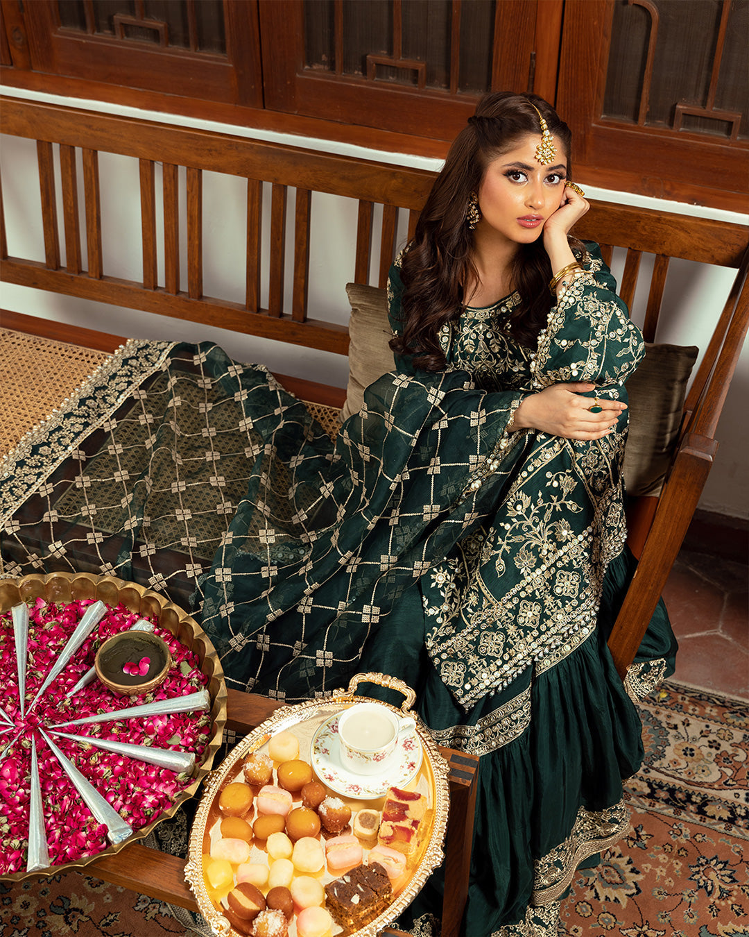 Faiza Saqlain | Nira Festive | Ahin - Pakistani Designer Dress - by Faiza Saqlain | Type: Bridal - 100% Original at Saira Sultan
