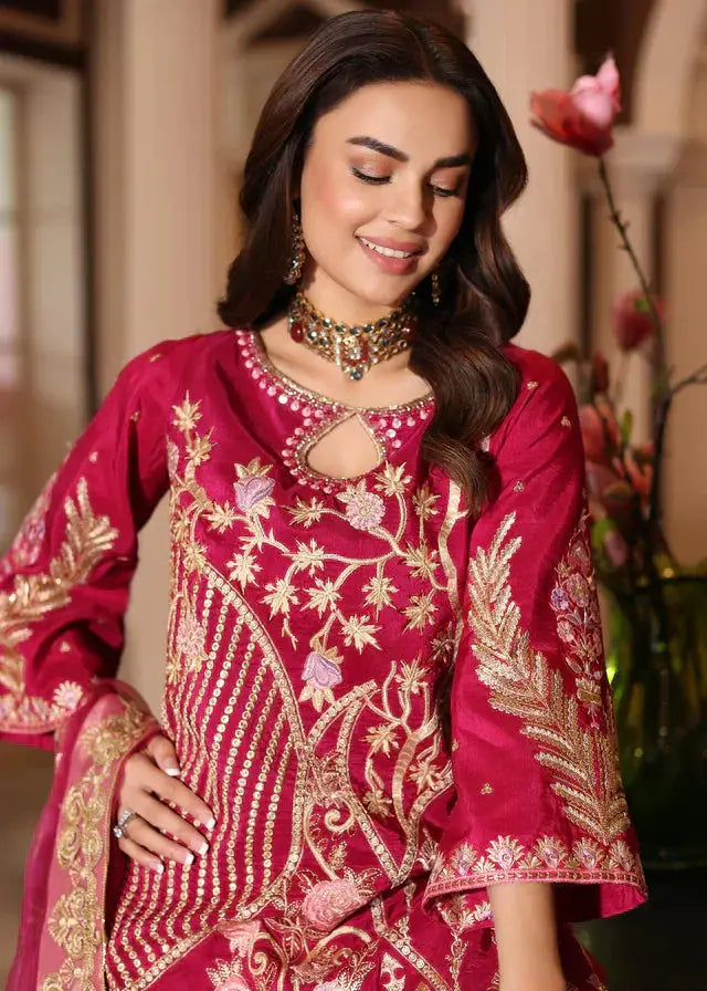 Waqas Shah | Meh-E-Nur | FREESIA - Pakistani Designer Dress - by Waqas Shah | Type: Bridal - 100% Original at Saira Sultan