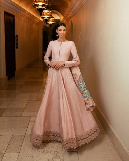 Faiza Saqlain | Zurina Luxury Pret | Zelina - Pakistani Designer Dress - by Faiza Saqlain | Type: Luxury - 100% Original at Saira Sultan