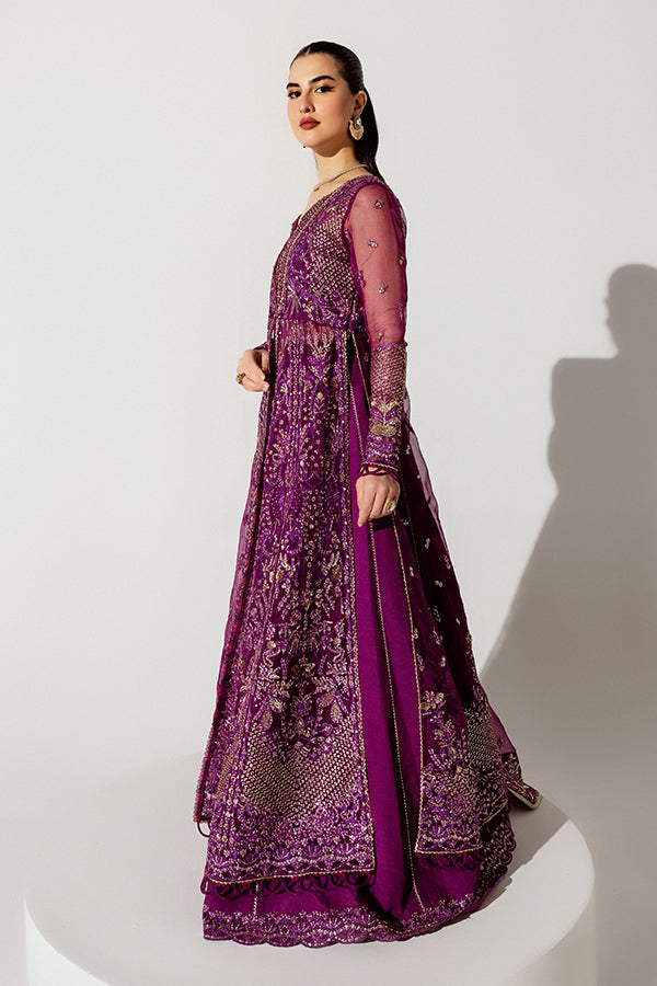 Saffron | Scintilla Formals | Berry Glow L Magenta Organza