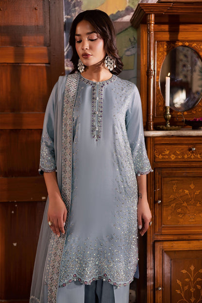 Nureh | Nur Mahal | NE-195 by Nureh - Designer Dress - Type : Ladies Clothes - Available at Saira Sultan - 100% Original 