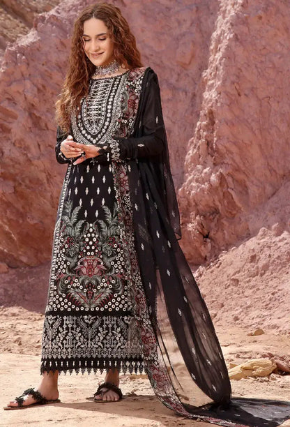 Humdum | Afsoon Lawn 24 | D01 - Pakistani Designer Dress - by HumDum | Type: Luxury - 100% Original at Saira Sultan