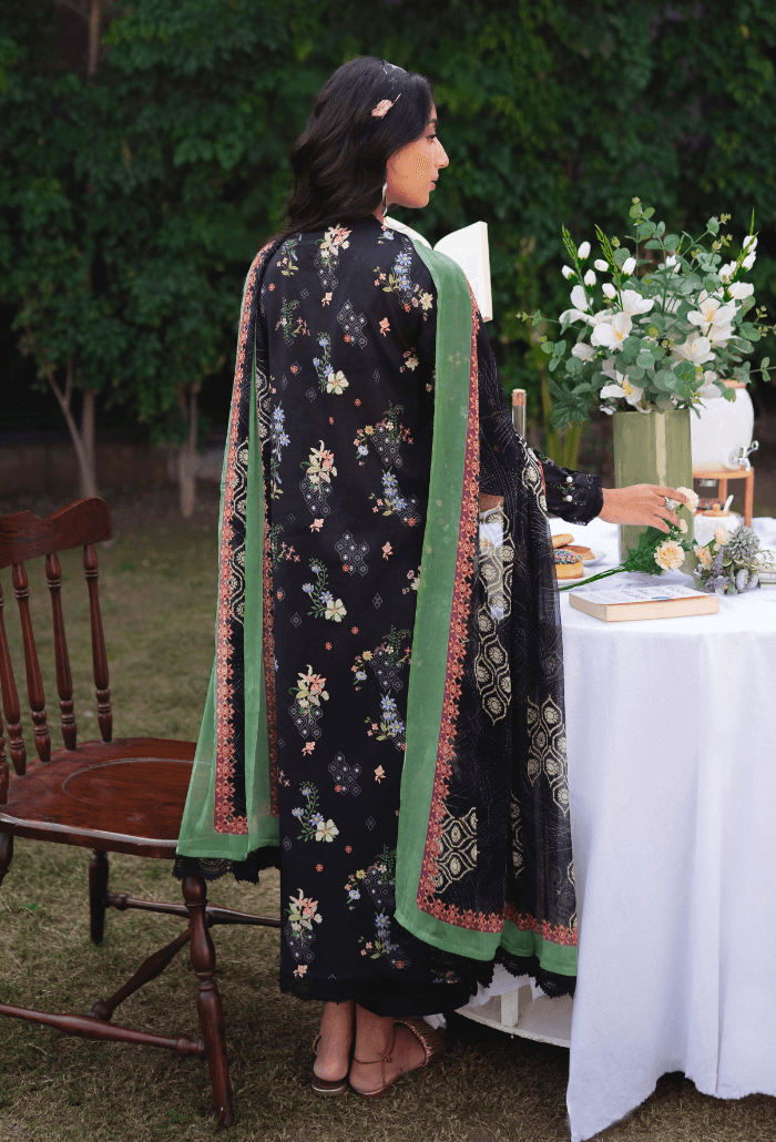 Humdum | Gardenia Lawn 24 |Printkari Lawn - PLG 01 - Pakistani Designer Dress - by HumDum | Type: Luxury - 100% Original at Saira Sultan
