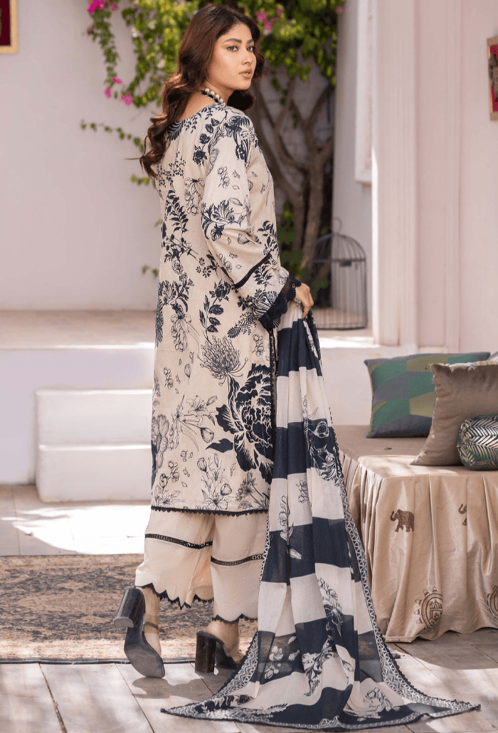 Humdum | Rang e Noor SS 24 | D03 - Pakistani Designer Dress - by HumDum | Type: Casuals - 100% Original at Saira Sultan