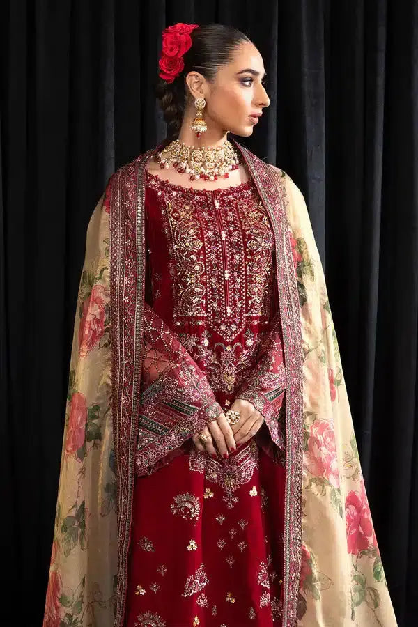 Nureh | Maya Velvet 23 | Elisa - Pakistani Designer Dress - by Nureh | Type: Formal - 100% Original at Saira Sultan