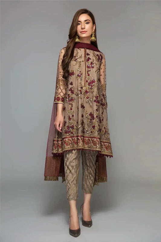 Baroque | Formals Collection | UF-14 - Pakistani Designer Dress - by Baroque | Type: Formal - 100% Original at Saira Sultan