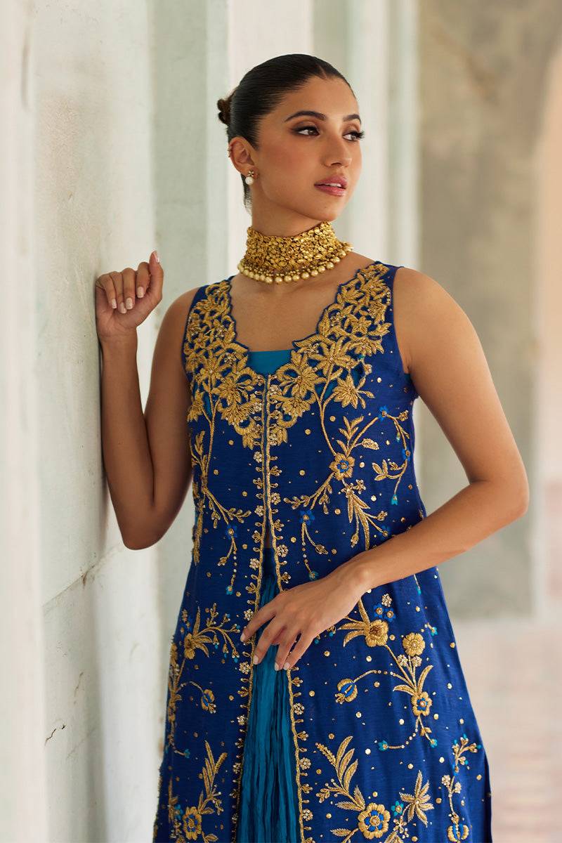 Mina Hassan | Formal Dholki Collection | Rooha - Pakistani Designer Dress - by Mina Hassan | Type: Ladies Clothes - 100% Original at Saira Sultan