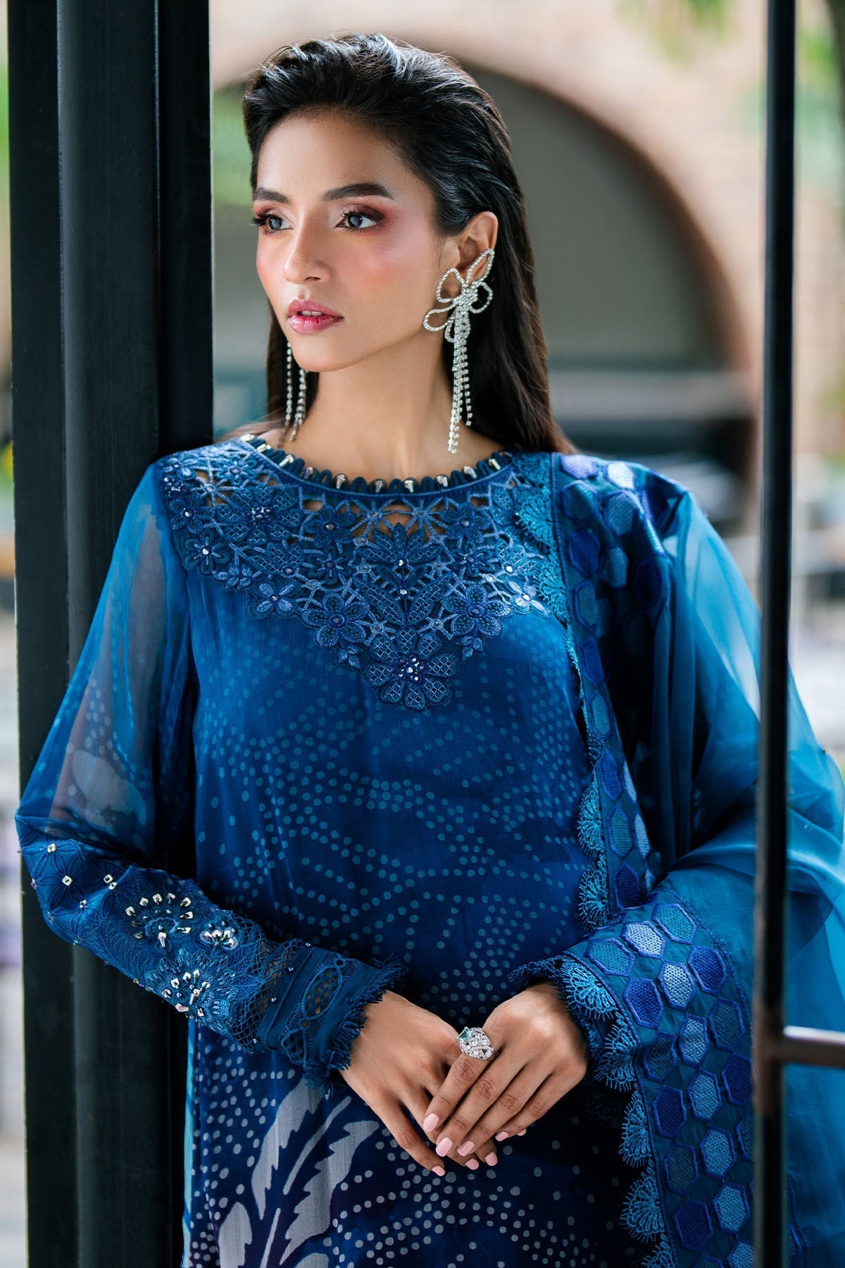 Nureh | Ballerina Formals | NU2-151 - Pakistani Designer Dress - by Nureh | Type: Luxury - 100% Original at Saira Sultan
