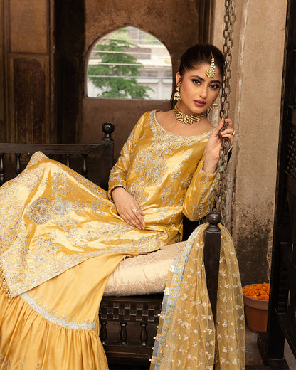 Faiza Saqlain | Nira Festive | Sozan - Pakistani Designer Dress - by Faiza Saqlain | Type: Bridal - 100% Original at Saira Sultan