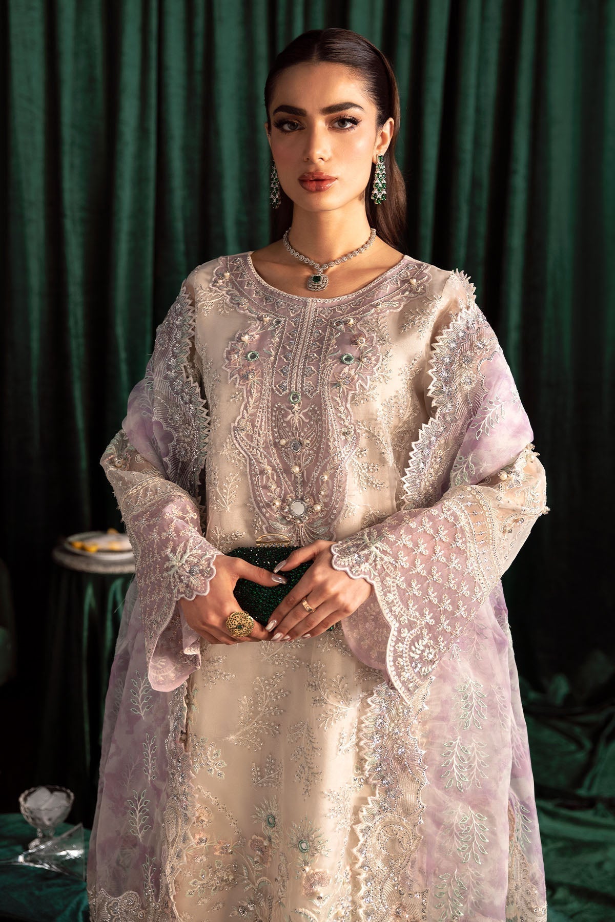 Nureh | Elanora Formal 24 | NEL-43 - Pakistani Designer Dress - by Nureh | Type: Formal - 100% Original at Saira Sultan