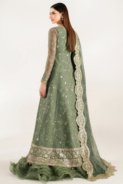 Farasha | Fiorella Formals | Olive Aura - Pakistani Designer Dress - by Farasha - Type : Ladies Clothes - 100% Original at Saira Sultan