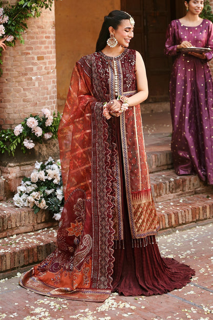 Nureh | Jhoomro Wedding Formals | NL-71 GEHNA - Pakistani Designer Dress - by Nureh | Type: Bridal - 100% Original at Saira Sultan