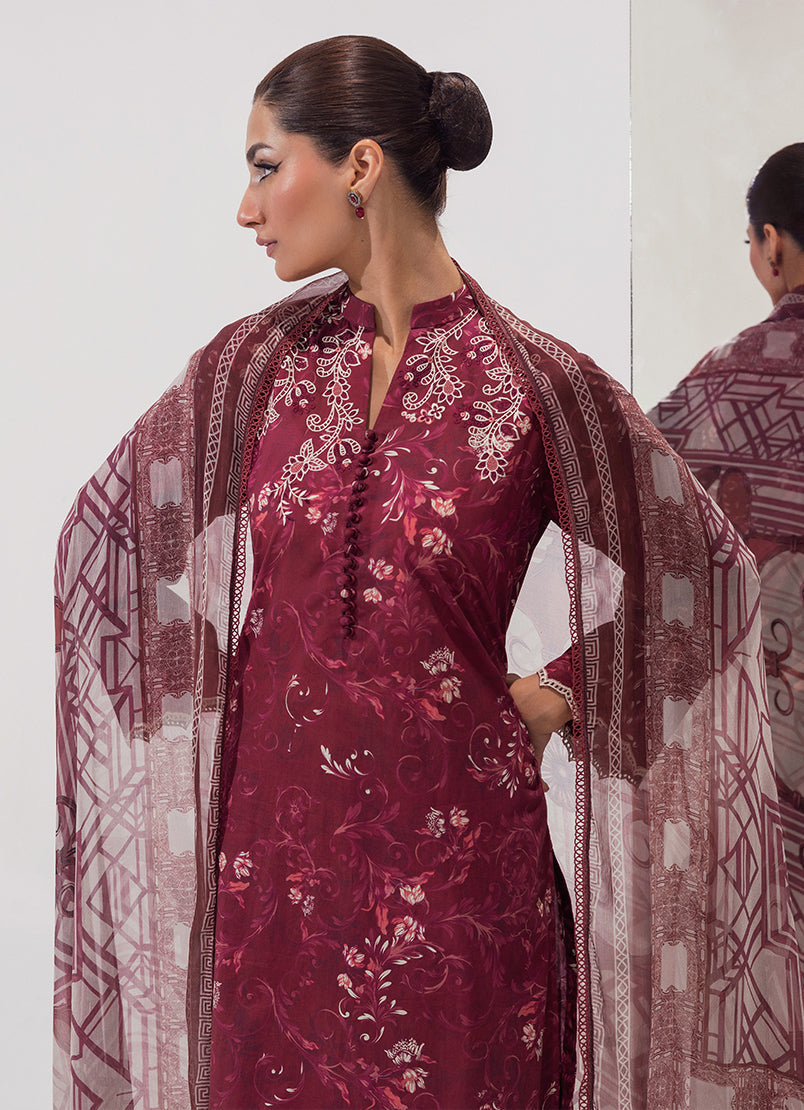 Image | Spring Basics 25 | IMPRSS-214009-12484 L Maroon Cotton
