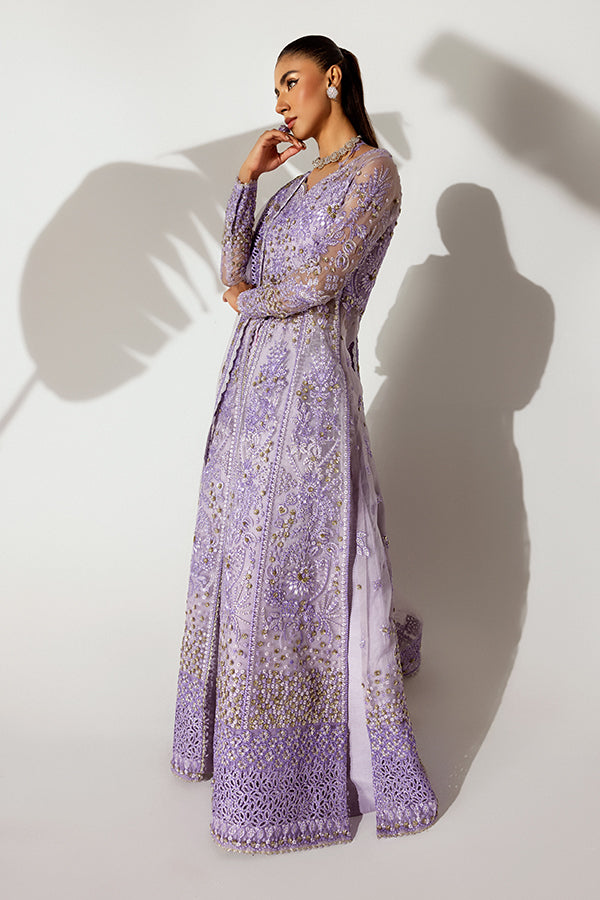 Saffron | Scintilla Formals | Periwinkle XL Soft Lilac Organza