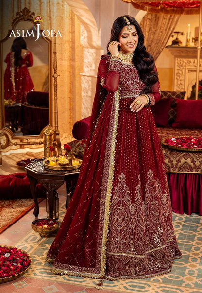 Asim Jofa | Jaan e Jahan| AJJJ-08 - Pakistani Designer Dress - by Asim Jofa | Type: Bridal - 100% Original at Saira Sultan