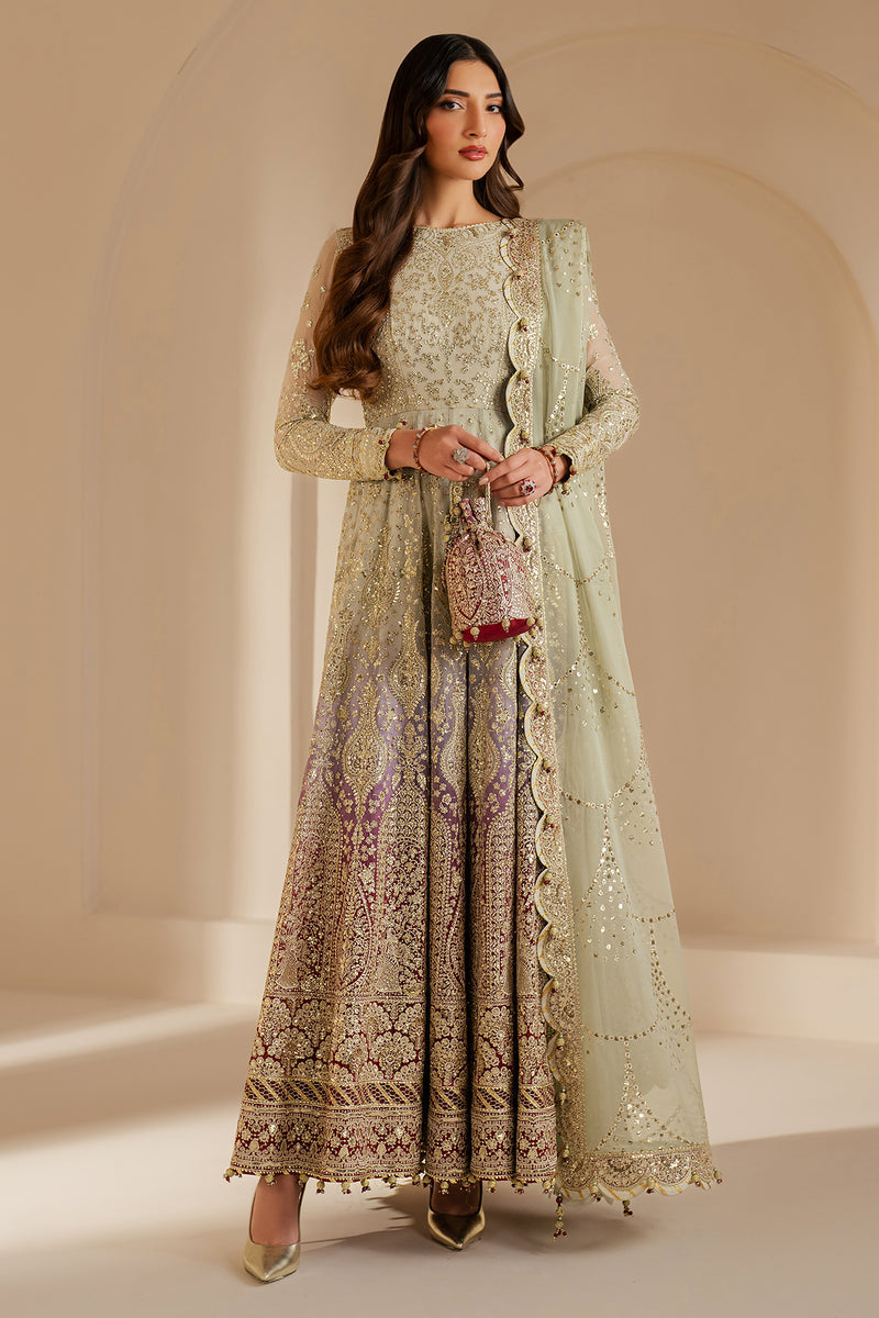 Jazmin | Wedding Formals | WF'25-01 Custom Size Off White Chiffon
