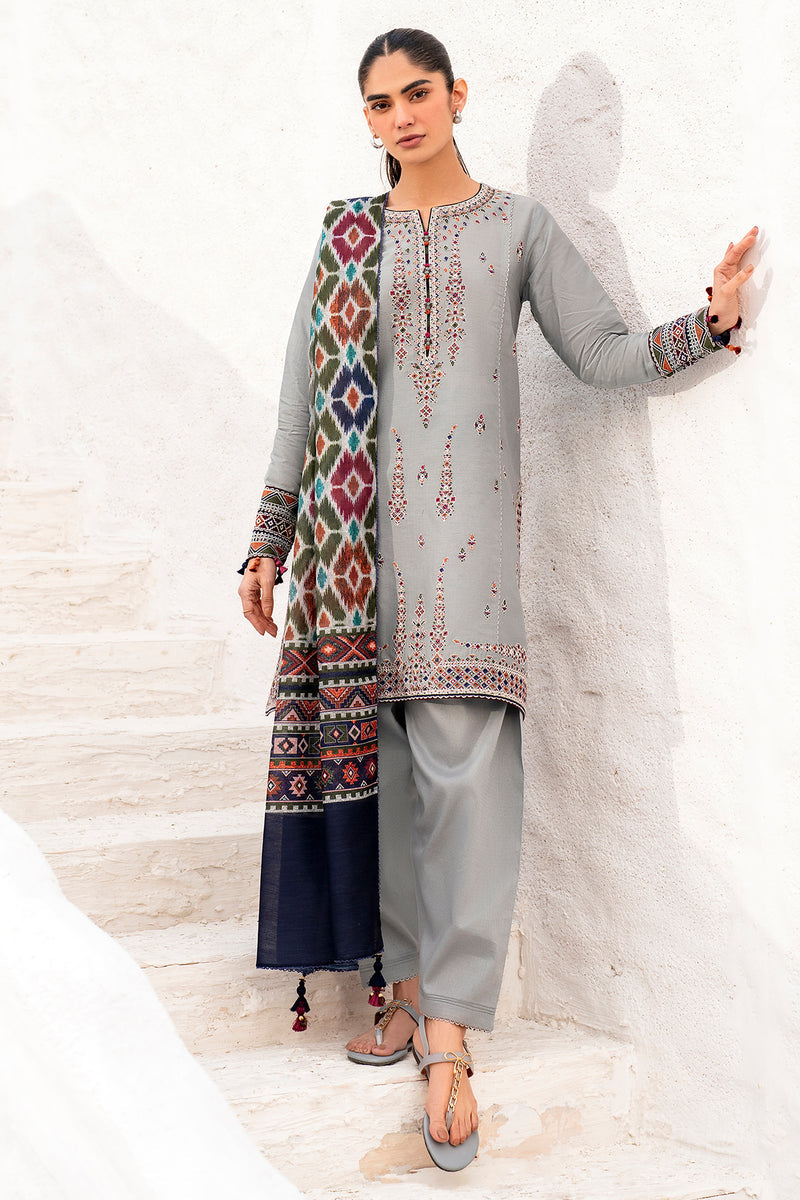 Jazmin | Summer Lawn 25 | USE-9123 XS Gray Lawn