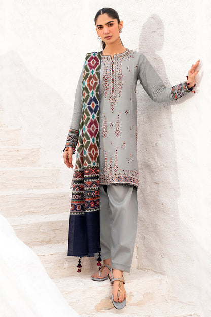 Jazmin | Summer Lawn 25 | USE-9123 XS Gray Lawn