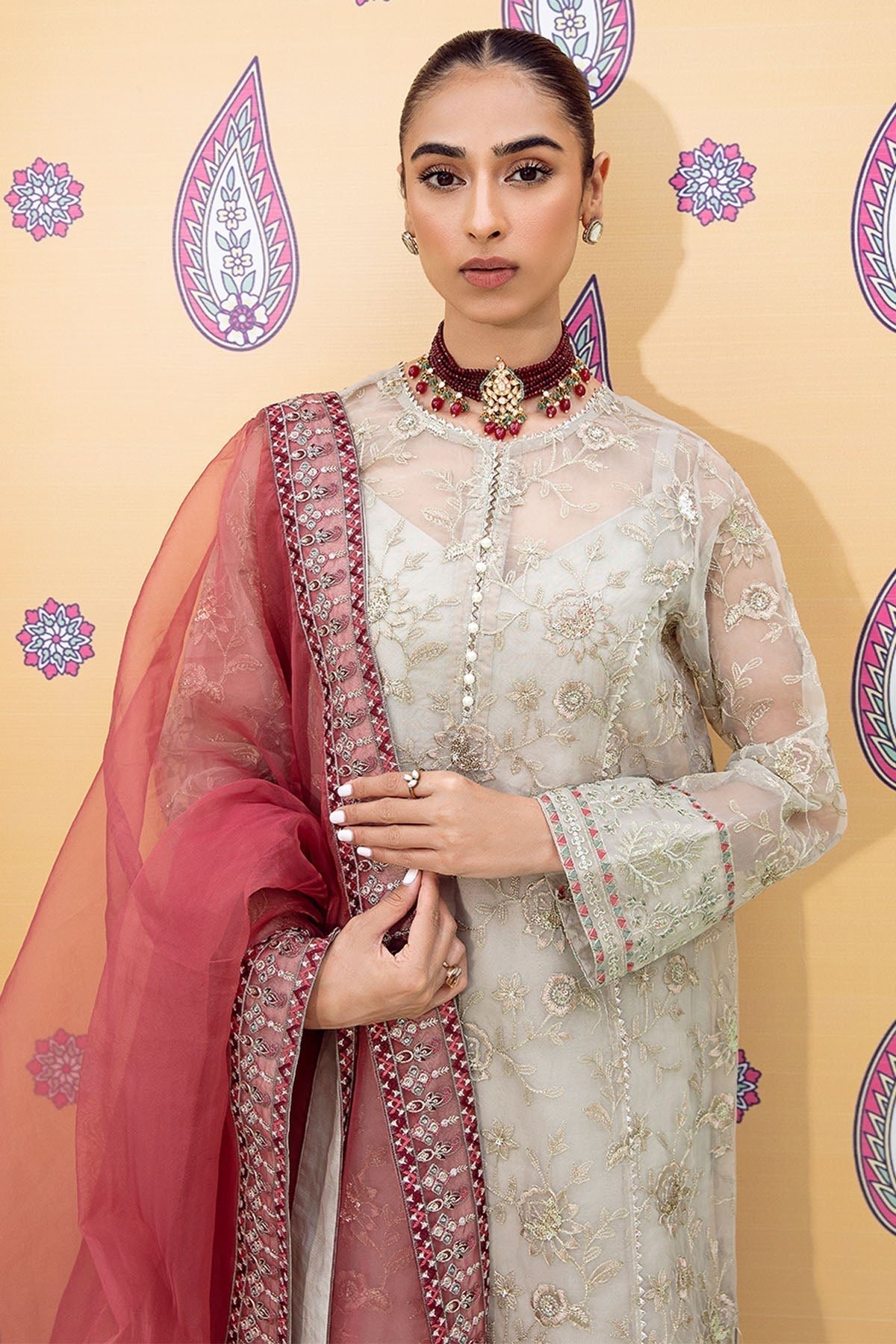 Nureh | Fancy Formals | NP-340 - Pakistani Designer Dress - by Nureh | Type: Formal - 100% Original at Saira Sultan