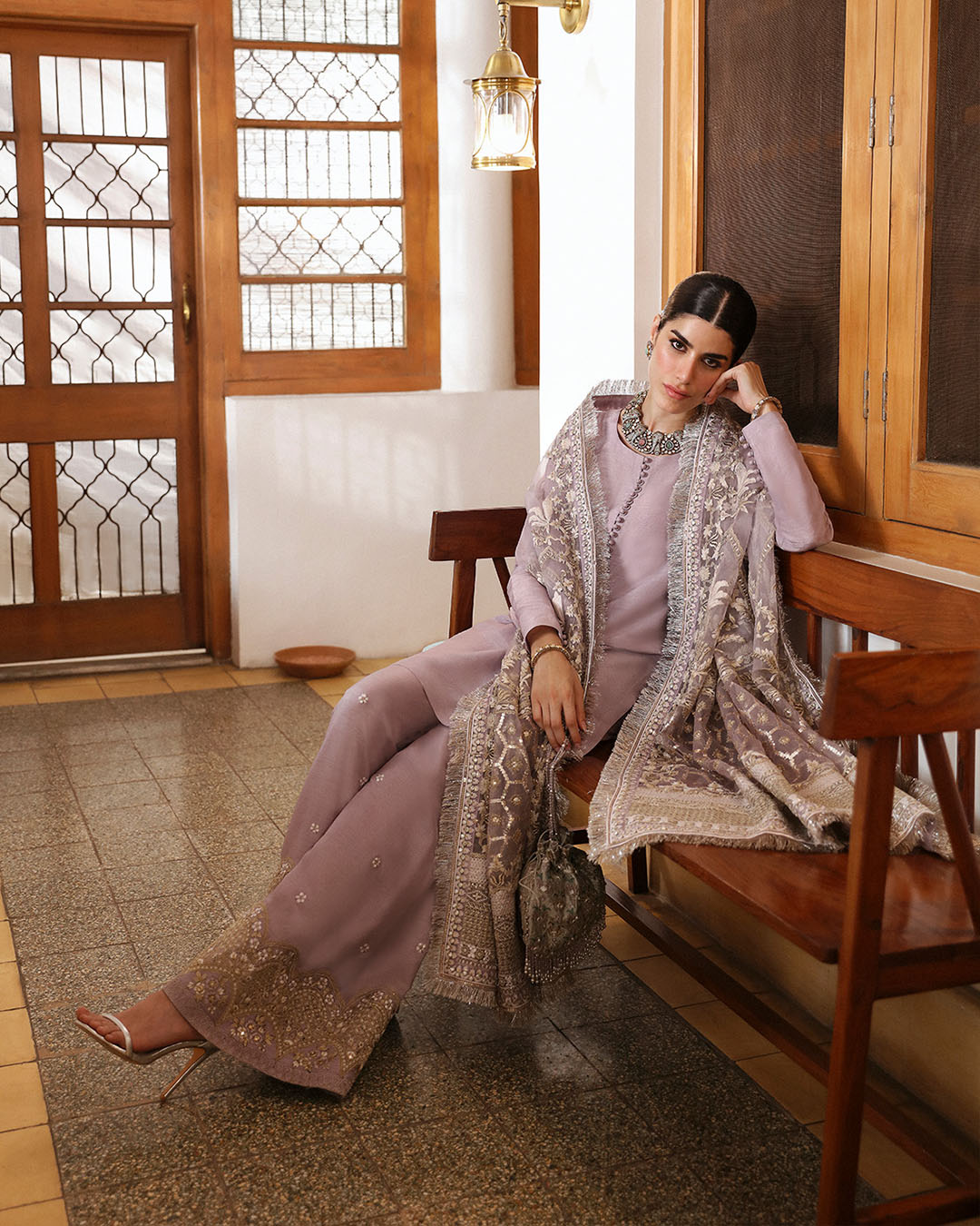 Faiza Saqlain | Mehermah Luxe Formals | Aurene - Pakistani Designer Dress - by Faiza Saqlain | Type: Formal - 100% Original at Saira Sultan