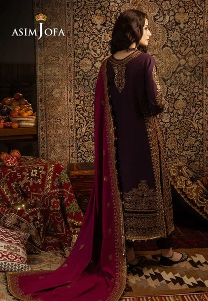 Asim Jofa | Kashmiri Tanka | AJKT 05 - Pakistani Designer Dress - by Asim Jofa | Type: Luxury - 100% Original at Saira Sultan