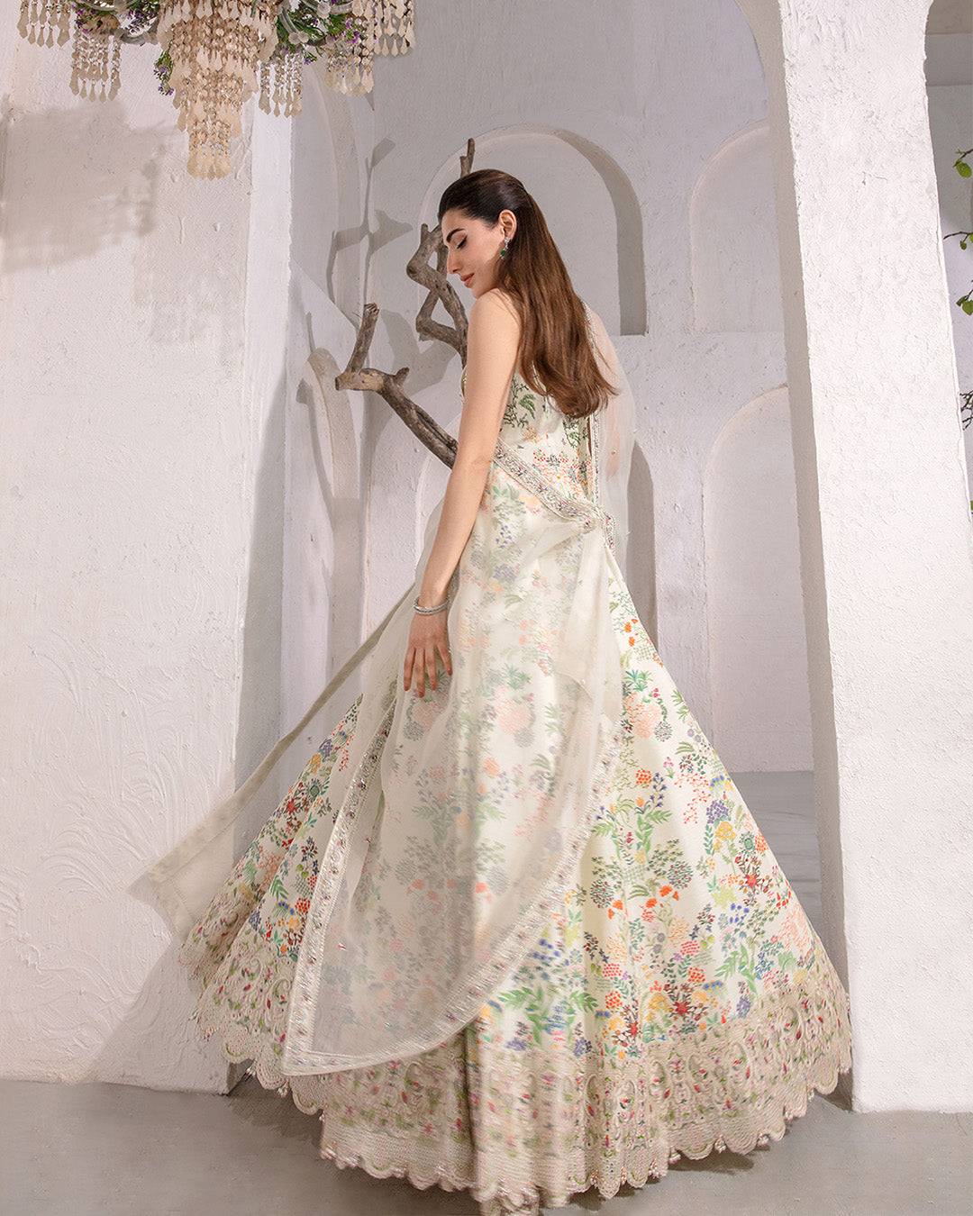Faiza Saqlain | Lenora Luxury Pret | Floretta - Pakistani Designer Dress - by Faiza Saqlain | Type: Formal - 100% Original at Saira Sultan
