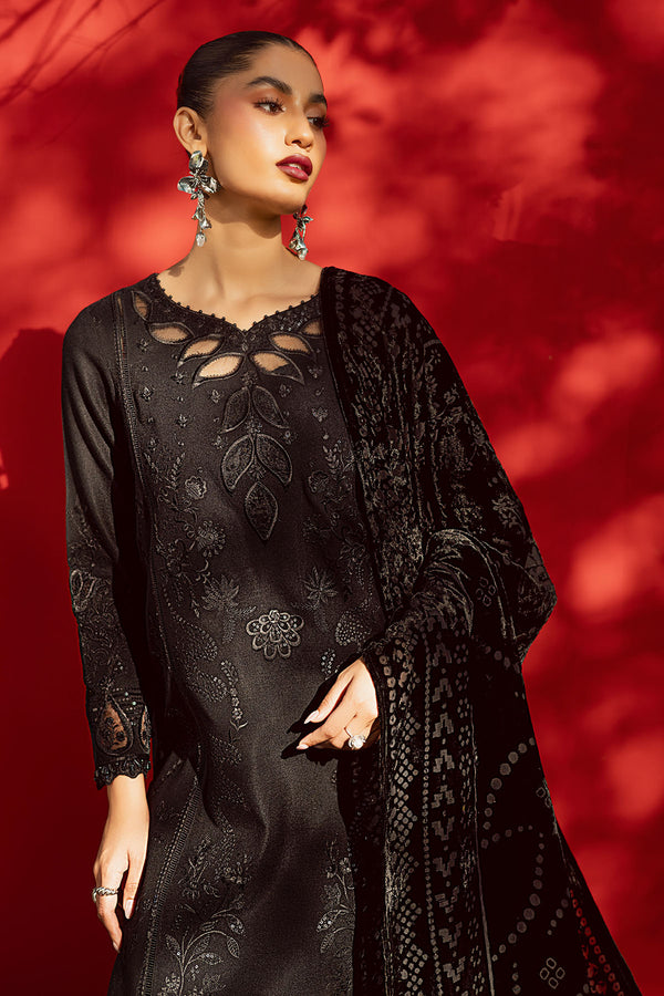 Nureh | Exclusive Leather Peach | NE-191 by Nureh - Designer Dress  - Type : Ladies Clothes - Available at Saira Sultan - 100% Original 