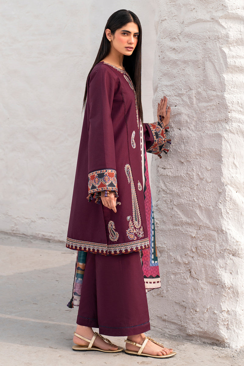 Jazmin | Summer Lawn 25 | USE-9128 S Wine Berry Lawn