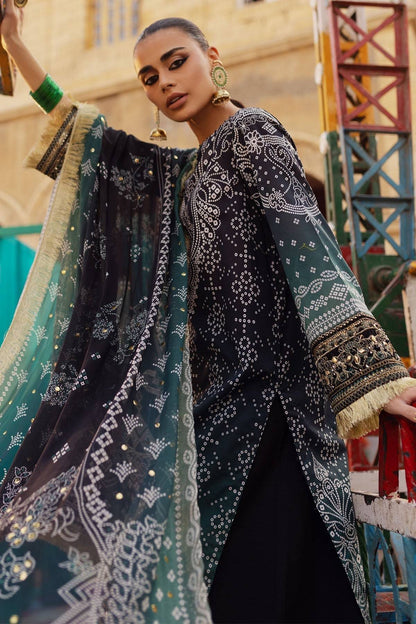 Nureh | Bazaar Lawn | NS-129 - Pakistani Designer Dress - by Nureh | Type: Luxury - 100% Original at Saira Sultan