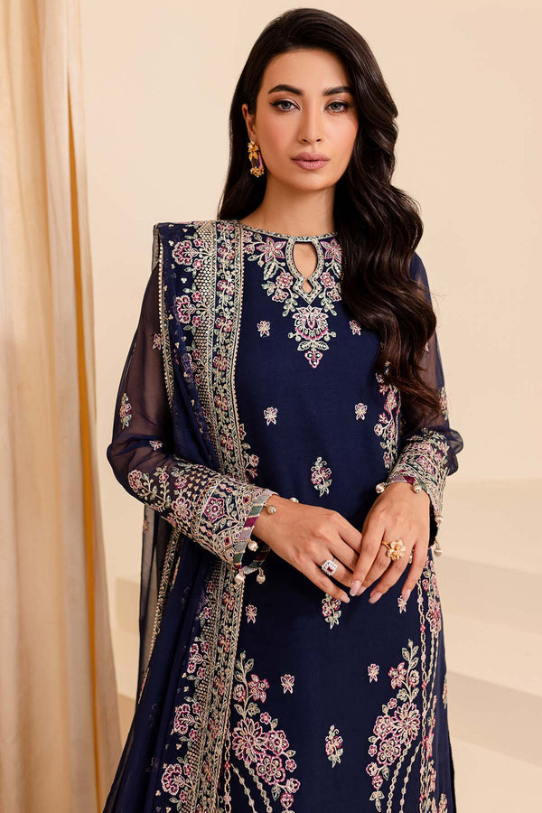 Farasha | Lumiere Formals | NAVY NOIR - Pakistani Designer Dress - by Farasha | Type: Formal - 100% Original at Saira Sultan