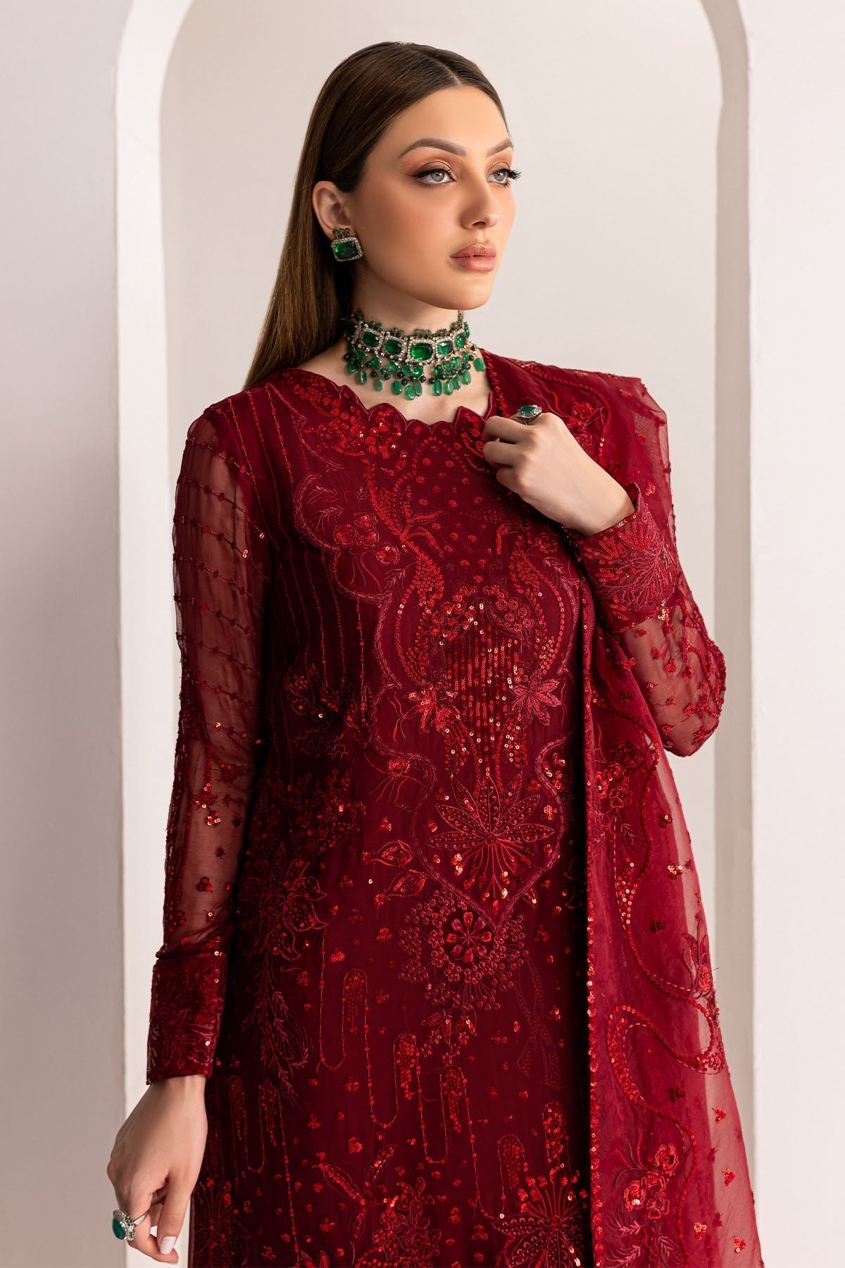 Nureh | Fancy Formals | NP-516 - Pakistani Designer Dress - by Nureh | Type: Formal - 100% Original at Saira Sultan