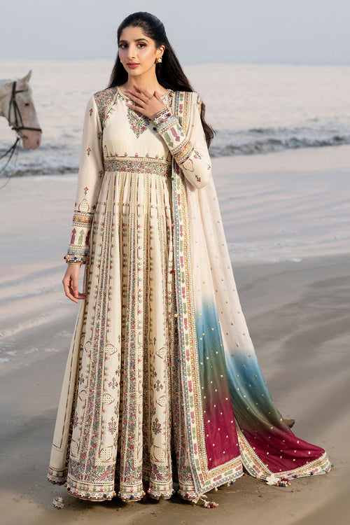 Jazmin | Shahkaar Luxury Lawn 25 | SL25-D9 XS Ivory Lawn