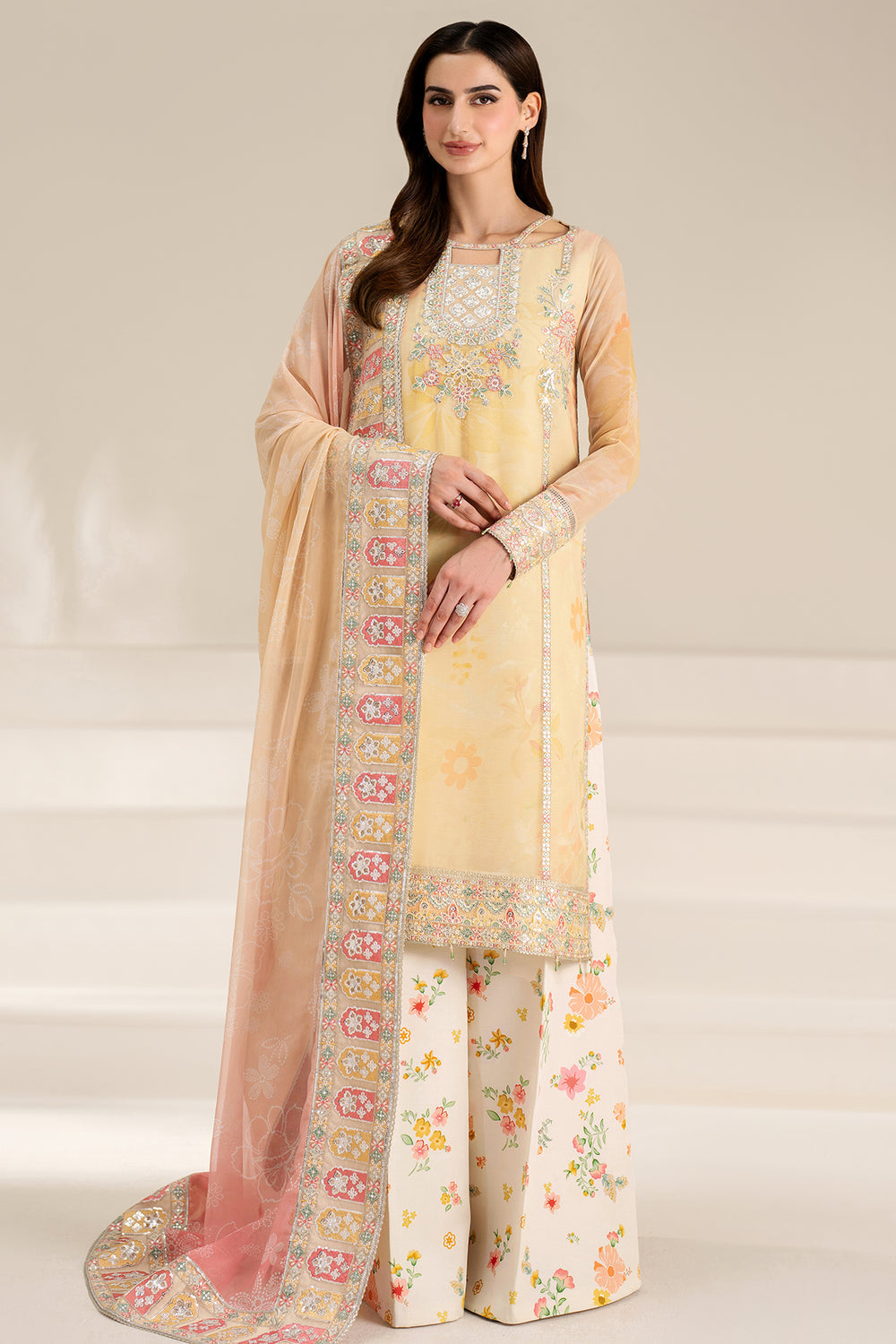 Farasha | Fiorella Formals | Floral Ray - Pakistani Designer Dress - by Farasha - Type : Ladies Clothes - 100% Original at Saira Sultan